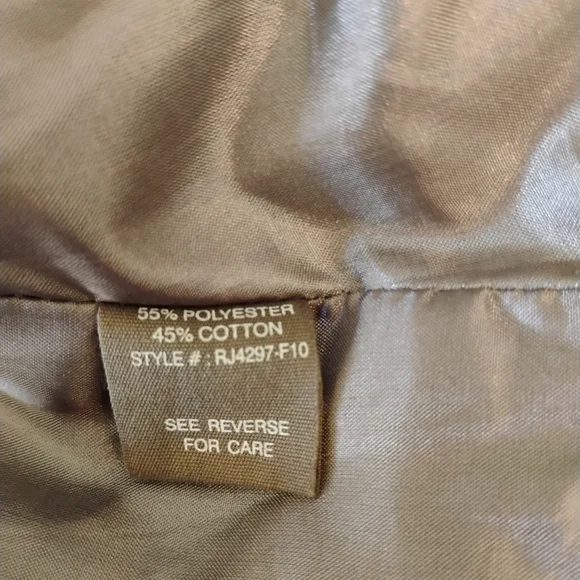 Ryu Textured Faux Leather Dark Brown Women's Jacket - Picture 9 of 9